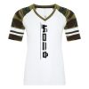 ATC&TRADE; EUROSPUN&REG; RING SPUN BASEBALL LADIES' TEE ATC0822L Thumbnail