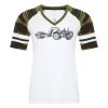 ATC&TRADE; EUROSPUN&REG; RING SPUN BASEBALL LADIES' TEE ATC0822L Thumbnail
