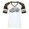 ATC&TRADE; EUROSPUN&REG; RING SPUN BASEBALL LADIES' TEE ATC0822L Thumbnail