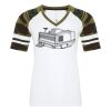 ATC&TRADE; EUROSPUN&REG; RING SPUN BASEBALL LADIES' TEE ATC0822L Thumbnail