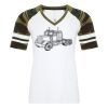 ATC&TRADE; EUROSPUN&REG; RING SPUN BASEBALL LADIES' TEE ATC0822L Thumbnail