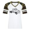 ATC&TRADE; EUROSPUN&REG; RING SPUN BASEBALL LADIES' TEE ATC0822L Thumbnail
