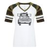 ATC&TRADE; EUROSPUN&REG; RING SPUN BASEBALL LADIES' TEE ATC0822L Thumbnail