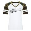 ATC&TRADE; EUROSPUN&REG; RING SPUN BASEBALL LADIES' TEE ATC0822L Thumbnail