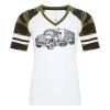 ATC&TRADE; EUROSPUN&REG; RING SPUN BASEBALL LADIES' TEE ATC0822L Thumbnail
