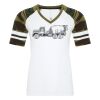 ATC&TRADE; EUROSPUN&REG; RING SPUN BASEBALL LADIES' TEE ATC0822L Thumbnail