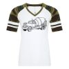 ATC&TRADE; EUROSPUN&REG; RING SPUN BASEBALL LADIES' TEE ATC0822L Thumbnail