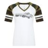 ATC&TRADE; EUROSPUN&REG; RING SPUN BASEBALL LADIES' TEE ATC0822L Thumbnail