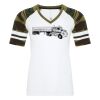 ATC&TRADE; EUROSPUN&REG; RING SPUN BASEBALL LADIES' TEE ATC0822L Thumbnail