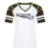 ATC&TRADE; EUROSPUN&REG; RING SPUN BASEBALL LADIES' TEE ATC0822L Thumbnail
