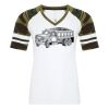 ATC&TRADE; EUROSPUN&REG; RING SPUN BASEBALL LADIES' TEE ATC0822L Thumbnail