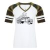 ATC&TRADE; EUROSPUN&REG; RING SPUN BASEBALL LADIES' TEE ATC0822L Thumbnail