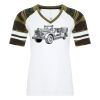 ATC&TRADE; EUROSPUN&REG; RING SPUN BASEBALL LADIES' TEE ATC0822L Thumbnail