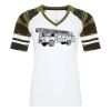 ATC&TRADE; EUROSPUN&REG; RING SPUN BASEBALL LADIES' TEE ATC0822L Thumbnail