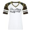 ATC&TRADE; EUROSPUN&REG; RING SPUN BASEBALL LADIES' TEE ATC0822L Thumbnail