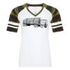 ATC&TRADE; EUROSPUN&REG; RING SPUN BASEBALL LADIES' TEE ATC0822L Thumbnail