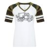 ATC&TRADE; EUROSPUN&REG; RING SPUN BASEBALL LADIES' TEE ATC0822L Thumbnail