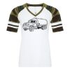 ATC&TRADE; EUROSPUN&REG; RING SPUN BASEBALL LADIES' TEE ATC0822L Thumbnail