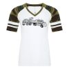 ATC&TRADE; EUROSPUN&REG; RING SPUN BASEBALL LADIES' TEE ATC0822L Thumbnail