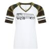 ATC&TRADE; EUROSPUN&REG; RING SPUN BASEBALL LADIES' TEE ATC0822L Thumbnail