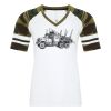 ATC&TRADE; EUROSPUN&REG; RING SPUN BASEBALL LADIES' TEE ATC0822L Thumbnail