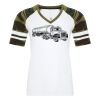 ATC&TRADE; EUROSPUN&REG; RING SPUN BASEBALL LADIES' TEE ATC0822L Thumbnail