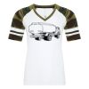 ATC&TRADE; EUROSPUN&REG; RING SPUN BASEBALL LADIES' TEE ATC0822L Thumbnail