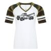 ATC&TRADE; EUROSPUN&REG; RING SPUN BASEBALL LADIES' TEE ATC0822L Thumbnail