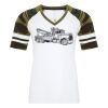 ATC&TRADE; EUROSPUN&REG; RING SPUN BASEBALL LADIES' TEE ATC0822L Thumbnail