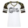 ATC&TRADE; EUROSPUN&REG; RING SPUN BASEBALL LADIES' TEE ATC0822L Thumbnail