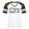 ATC&TRADE; EUROSPUN&REG; RING SPUN BASEBALL LADIES' TEE ATC0822L Thumbnail