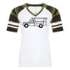ATC&TRADE; EUROSPUN&REG; RING SPUN BASEBALL LADIES' TEE ATC0822L Thumbnail