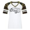 ATC&TRADE; EUROSPUN&REG; RING SPUN BASEBALL LADIES' TEE ATC0822L Thumbnail