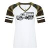 ATC&TRADE; EUROSPUN&REG; RING SPUN BASEBALL LADIES' TEE ATC0822L Thumbnail