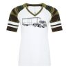 ATC&TRADE; EUROSPUN&REG; RING SPUN BASEBALL LADIES' TEE ATC0822L Thumbnail
