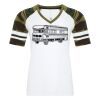 ATC&TRADE; EUROSPUN&REG; RING SPUN BASEBALL LADIES' TEE ATC0822L Thumbnail