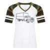 ATC&TRADE; EUROSPUN&REG; RING SPUN BASEBALL LADIES' TEE ATC0822L Thumbnail