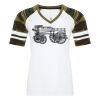 ATC&TRADE; EUROSPUN&REG; RING SPUN BASEBALL LADIES' TEE ATC0822L Thumbnail