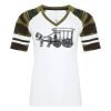 ATC&TRADE; EUROSPUN&REG; RING SPUN BASEBALL LADIES' TEE ATC0822L Thumbnail