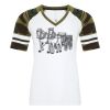 ATC&TRADE; EUROSPUN&REG; RING SPUN BASEBALL LADIES' TEE ATC0822L Thumbnail
