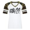ATC&TRADE; EUROSPUN&REG; RING SPUN BASEBALL LADIES' TEE ATC0822L Thumbnail