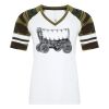 ATC&TRADE; EUROSPUN&REG; RING SPUN BASEBALL LADIES' TEE ATC0822L Thumbnail