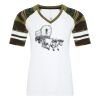 ATC&TRADE; EUROSPUN&REG; RING SPUN BASEBALL LADIES' TEE ATC0822L Thumbnail