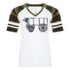 ATC&TRADE; EUROSPUN&REG; RING SPUN BASEBALL LADIES' TEE ATC0822L Thumbnail