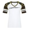 ATC&TRADE; EUROSPUN&REG; RING SPUN BASEBALL LADIES' TEE ATC0822L Thumbnail