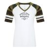 ATC&TRADE; EUROSPUN&REG; RING SPUN BASEBALL LADIES' TEE ATC0822L Thumbnail