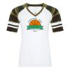 ATC&TRADE; EUROSPUN&REG; RING SPUN BASEBALL LADIES' TEE ATC0822L Thumbnail