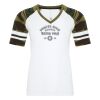 ATC&TRADE; EUROSPUN&REG; RING SPUN BASEBALL LADIES' TEE ATC0822L Thumbnail