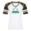 ATC&TRADE; EUROSPUN&REG; RING SPUN BASEBALL LADIES' TEE ATC0822L Thumbnail