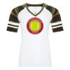 ATC&TRADE; EUROSPUN&REG; RING SPUN BASEBALL LADIES' TEE ATC0822L Thumbnail